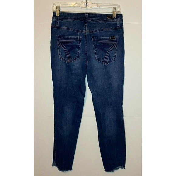 Seven7 Women’s Jeans Size 4 (27x25) Skinny Cropped Ankle - Picture 6 of 8